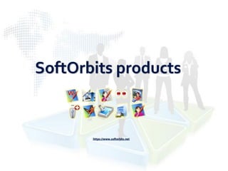 SoftOrbits products
https://www.softorbits.net
 