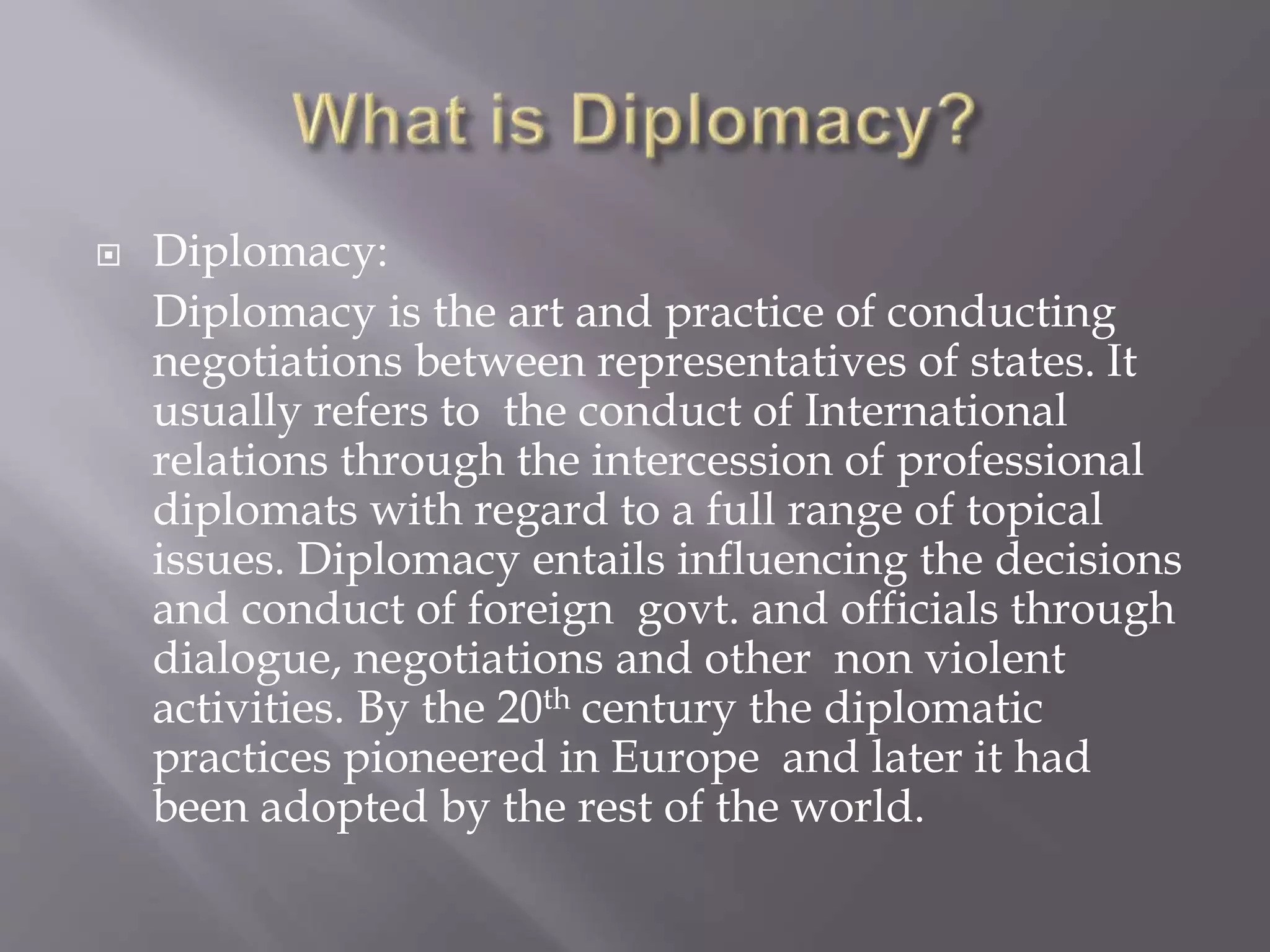 Soft Power Diplomacy Pptx