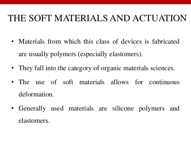 soft robotics ppt