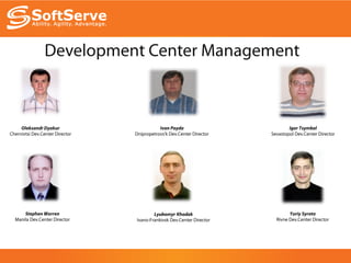 SoftServe - the difference is you! join professionals! | PPT