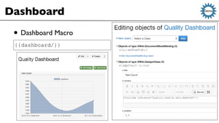 Creating your own project's Quality Dashboard