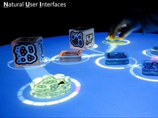 Natural User Interfaces 
 