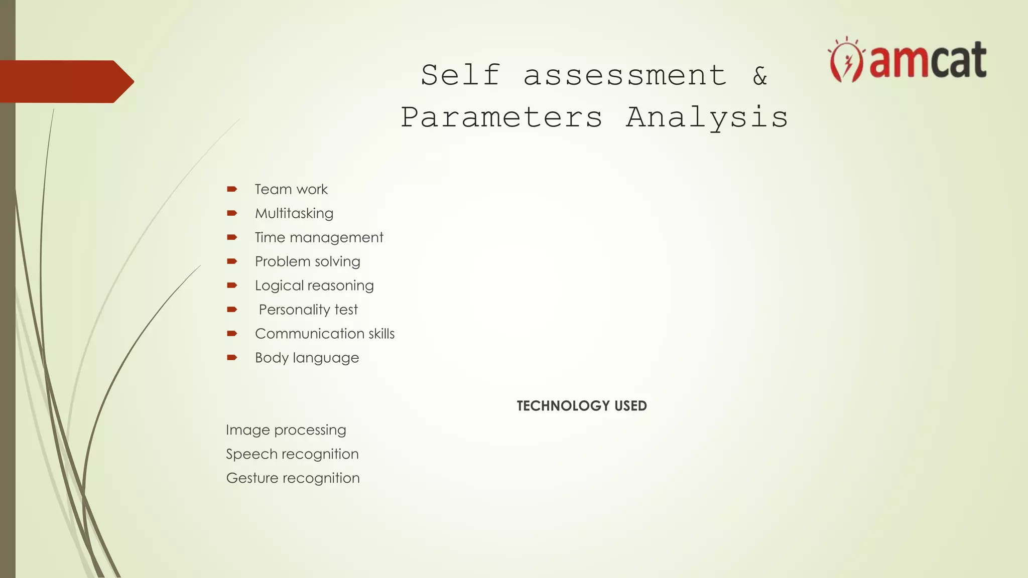 Soft skill assessments - ELP AMCAT | PPTX