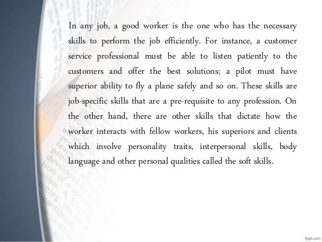 interpersonal skills in the workplace