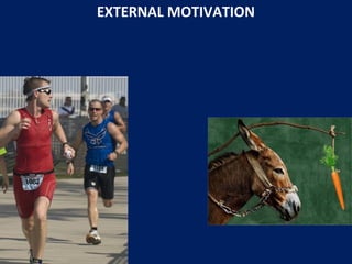 EXTERNAL MOTIVATION
 