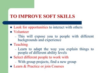Soft skills