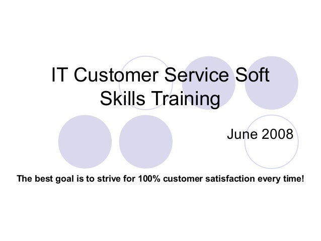 customer service soft skills training