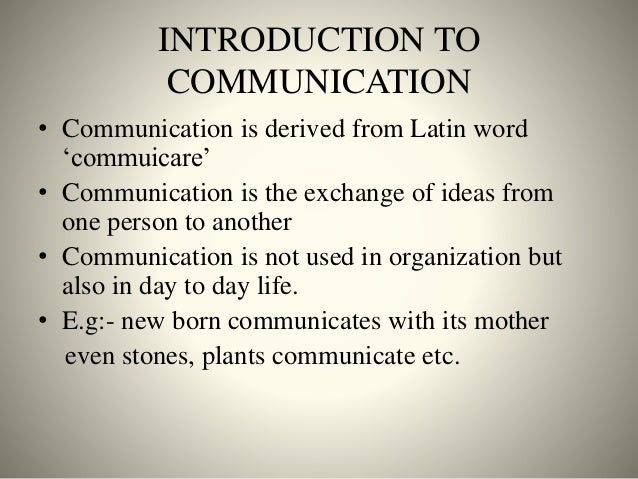 an introduction to the good interpersonal communication Defining interpersonal relationships essaysthe word we will focus on an important interpersonal communication issue that must be dealt with in order to. an introduction to the good interpersonal communication Defining interpersonal relationships essaysthe word we will focus on an important interpersonal communication issue that must be dealt with in order to.