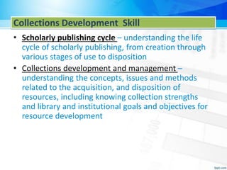 Soft skills for librarian | PPTX