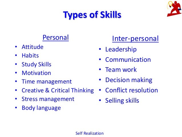 soft skills for students types of personal skills