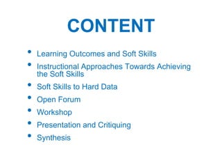 Soft skills methods of teaching and assessment | PPT