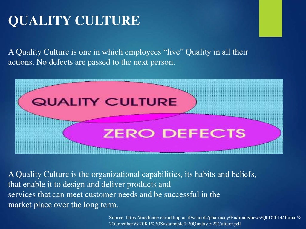 Quality Culture