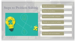 Soft skills series Problem Solving and Listening Skills | PDF