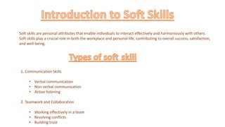 Mastering Soft Skills : A key to success | PPTX