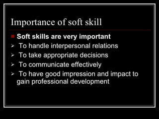 Soft skills training for everybody