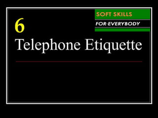 Soft skills training for everybody