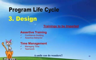 To bring about an attitudinal change.