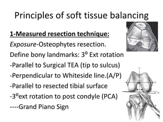 Soft Tissue Balancing in Primary Total Knee Arthroplasty