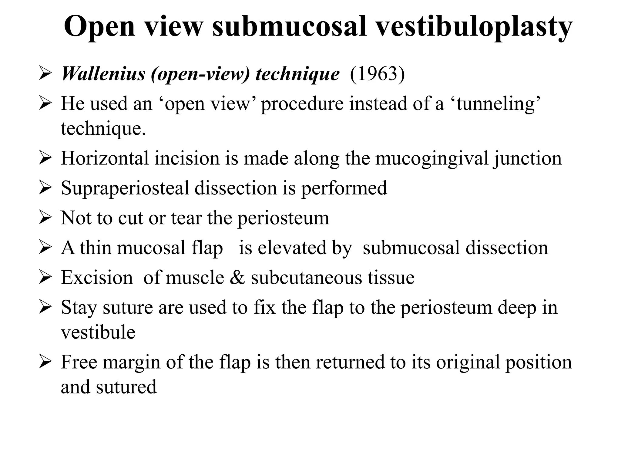Soft tissue changes in preprosthetic surgery | PPTX