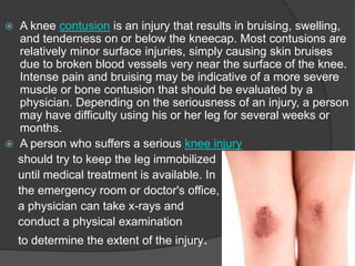 Soft tissue injuries | PPTX