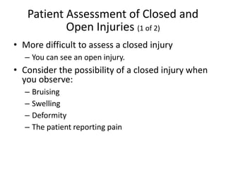 Open Deep Injuries soft tissue injury.pptx
