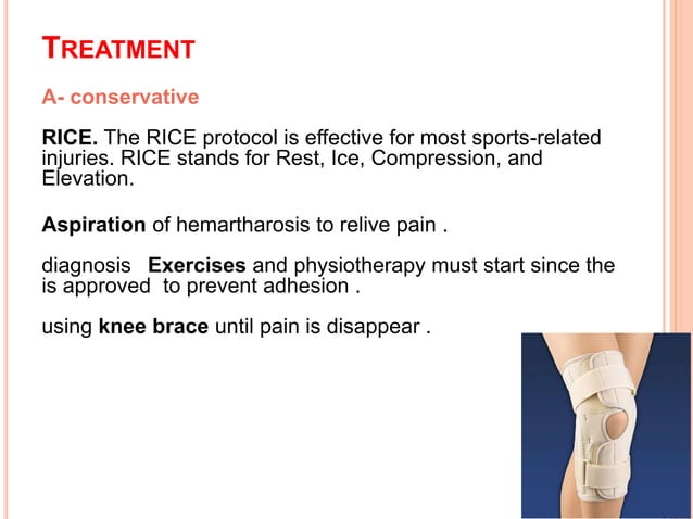 Soft tissue injury of the knee | PPTX