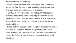 Soft Tissues Injuries.pptx BY BHARTI PAW | PPTX
