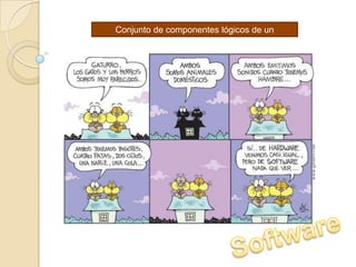 Conjunto de componentes lógicos de un ordenadorSoftware