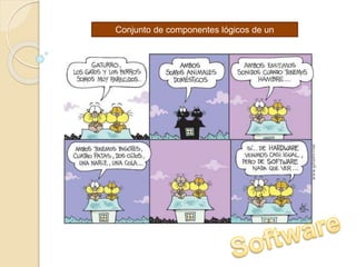 Conjunto de componentes lógicos de un
ordenador