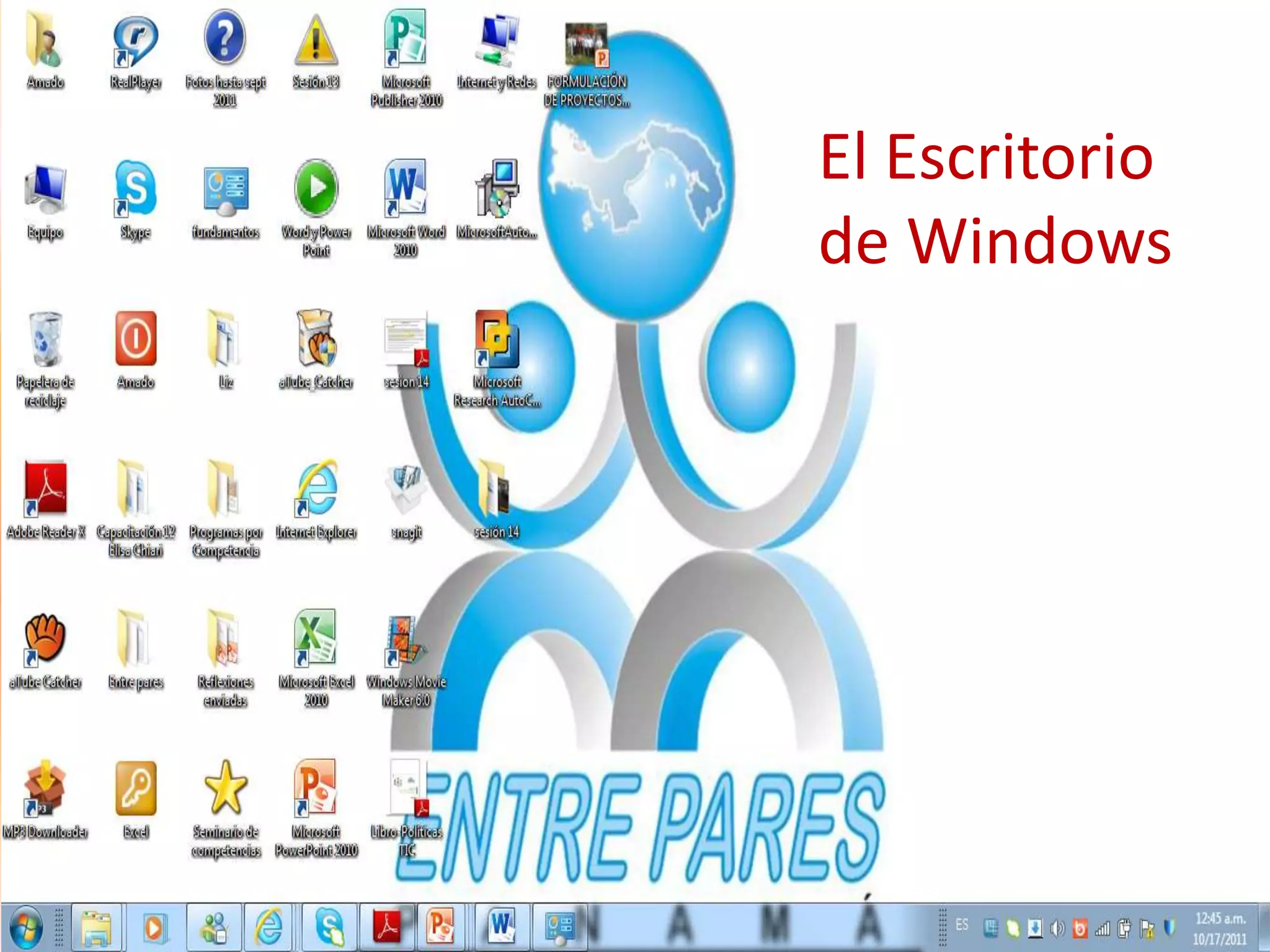 El Escritorio de Windows