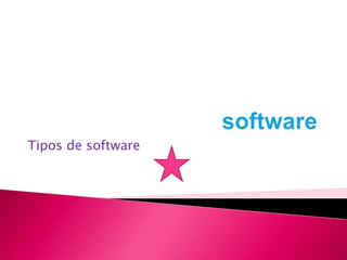 software Tipos de software 