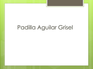 Padilla Aguilar Grisel 
 
