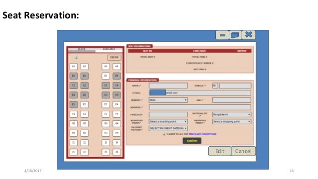 Online Bus Ticket Booking System