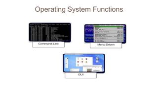 Operating System Functions
 