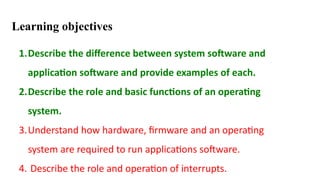 IGCSE Computer Science Lesson Notes on Software | PPTX