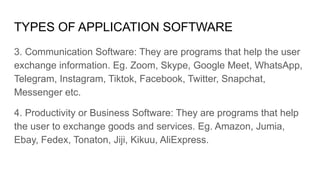 Comprehensive Overview of Software Types and Licensing Models | PPTX