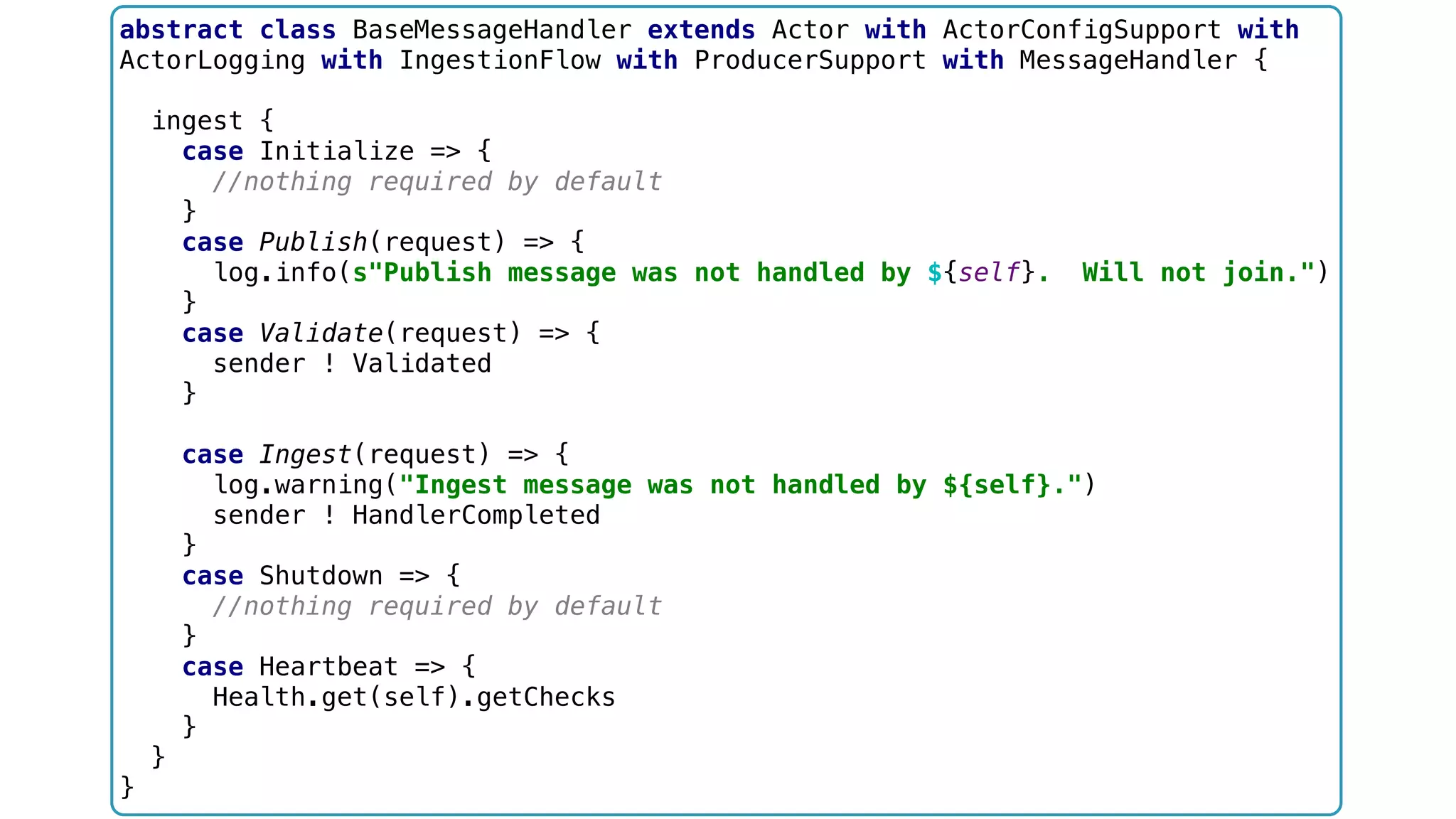 Hydra Ingestion Protocol: Validation HOW DOES IT LOOK? Validate BAD! Invalid GOOD! Valid Ingestion Coordinator Message handlers 