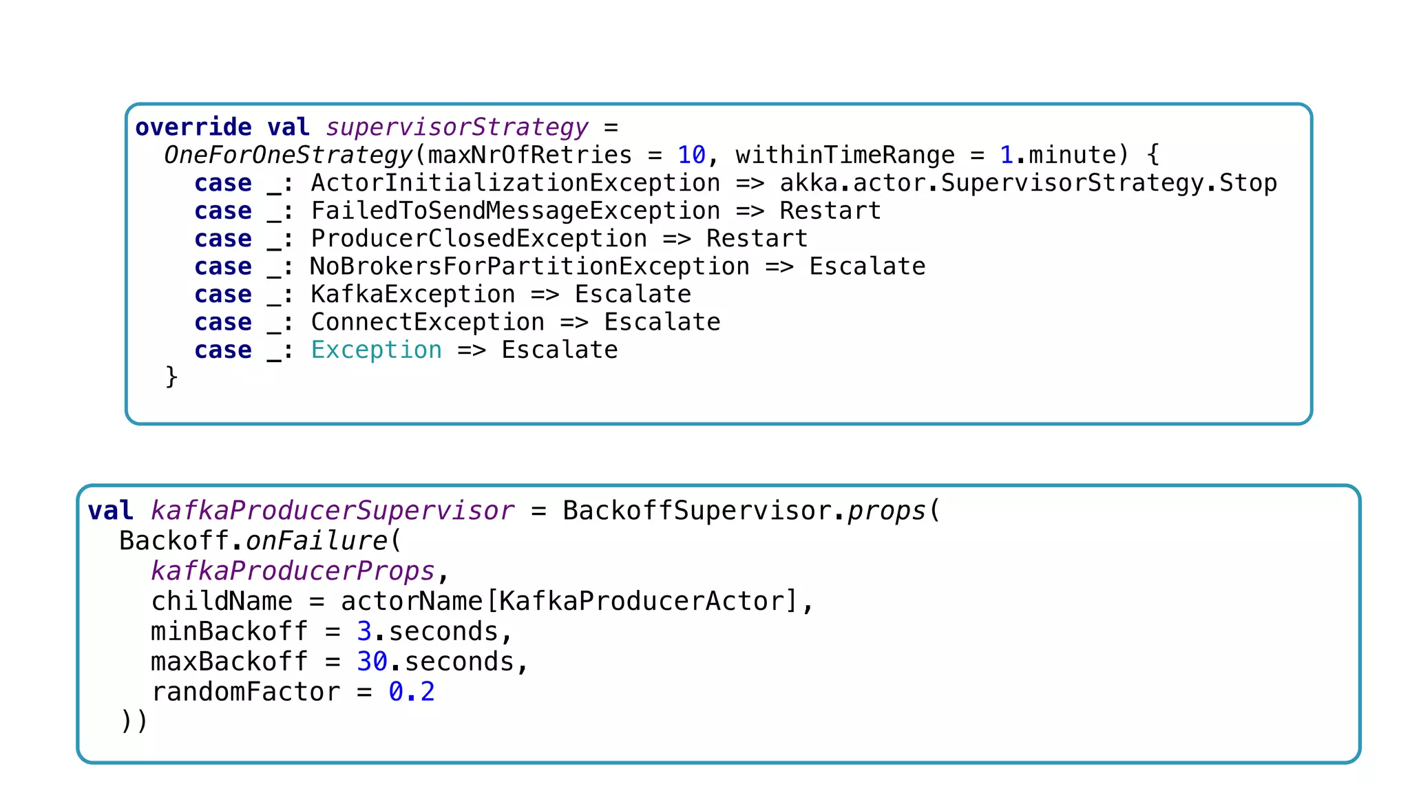 Ingestion Actors: Coordinators Supervises ingestion at the request level Coordinates protocol flow Reports errors and metrics 