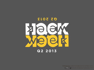 Rafﬁ Krikorian / raﬃ.krikorian@gmail.com / 9 March 2015 
Software Architecture Conference 2015
 