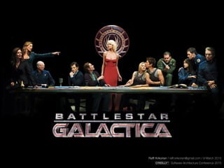 Rafﬁ Krikorian / raﬃ.krikorian@gmail.com / 9 March 2015 
Software Architecture Conference 2015
 