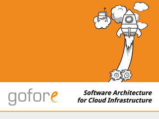 Software ArchitectureSoftware Architecture
for Cloud Infrastructurefor Cloud Infrastructure
 