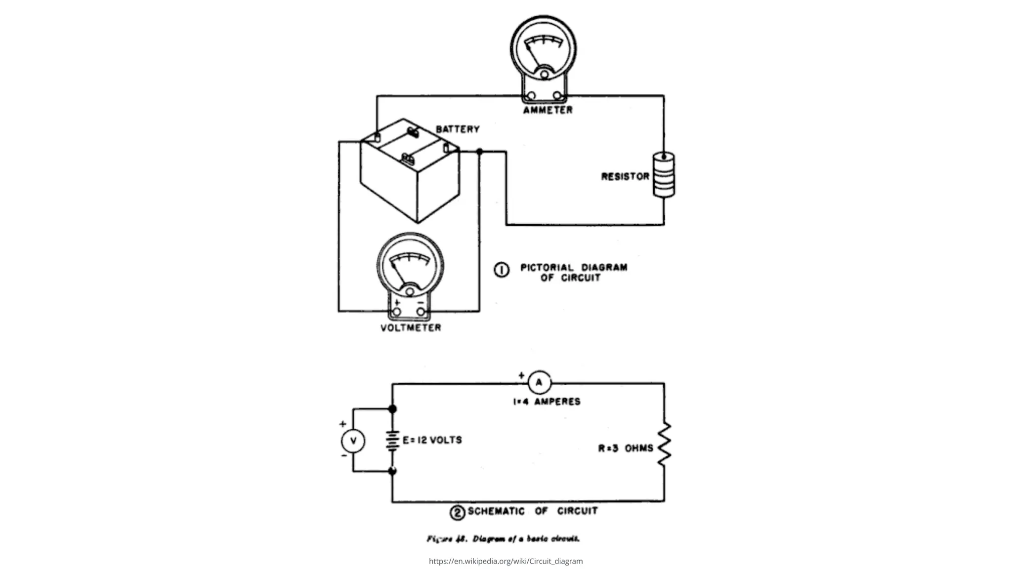 https://en.wikipedia.org/wiki/Circuit_diagram
 