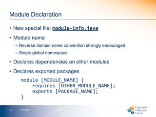 Java 9 Module System Introduction