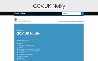 GOV.UK Notify
 