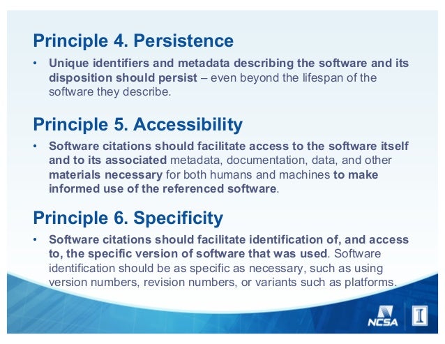 Software citation Software citation