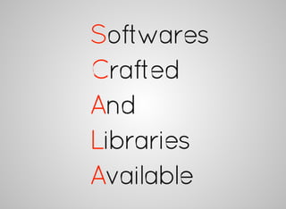 Softwares
Crafted
And
Libraries
Available
 