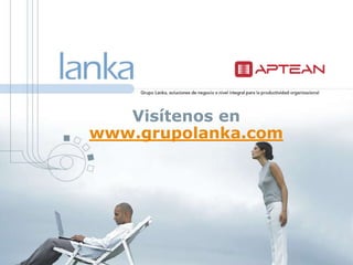 Resultados esperados
• Construir una Visión Unificada del Asegurado
• Retener al Asegurado gracias a un servicio que
  supere sus expectativas
• Tratar de manera distinta a Asegurados distintos.
• Predecir el comportamiento del Asegurado para
  alinear las actividades de ventas cruzadas
• Ayudar a controlar los costes de expansión
• Mayor sinergias
 