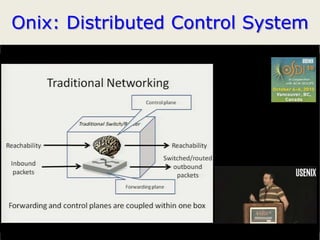 Onix: Distributed Control System




                               31
 