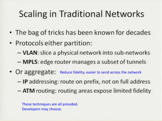 Reduce fidelity, easier to send across the network




These techniques are all provided.
Developers may choose.
                                                                           50
 