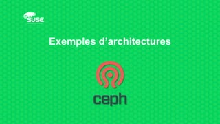 Exemples d’architectures
 